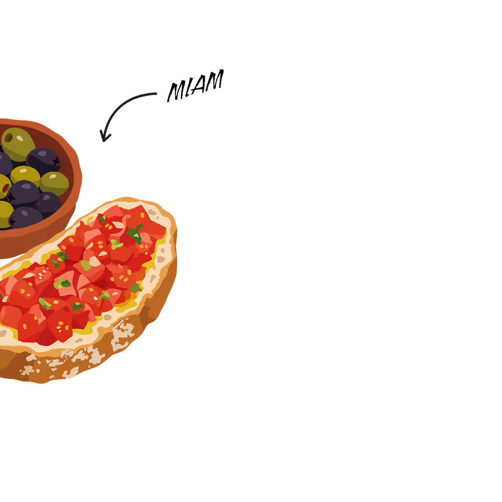 Assortiment gourmand pour l’apéritif